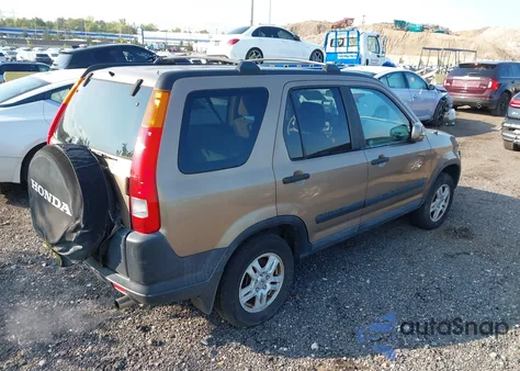 2003 Honda Cr-V Ex из США, поврежденный, VIN SHSRD78833U127371